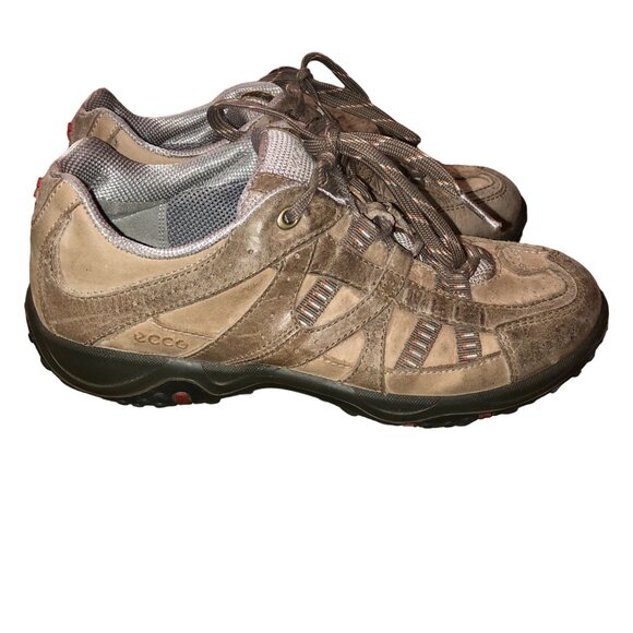 Ecco Shoes - ECCO Aragon Women’s Shoes 39 8 8.5 Leather Hiking Outdoor Lace Up 68203